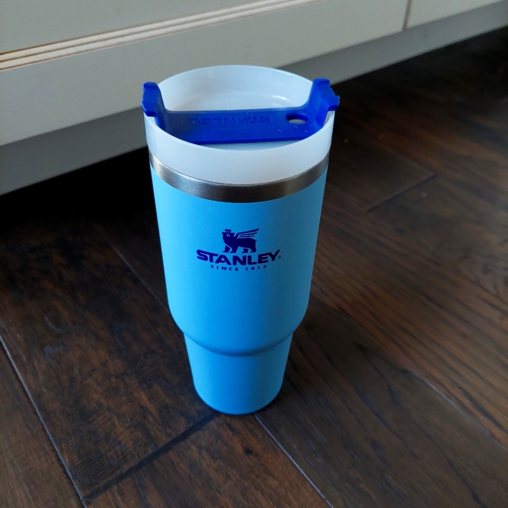 Blue Stanley 30 Oz Tumbler